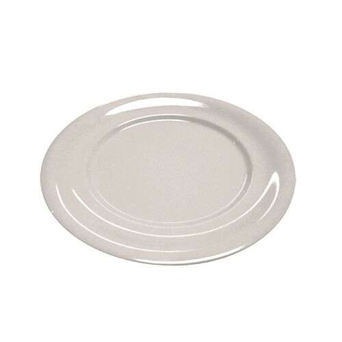 C.A.C. R-CV16, 10.5-Inch Porcelain Clinton Plate with Rim, DZ