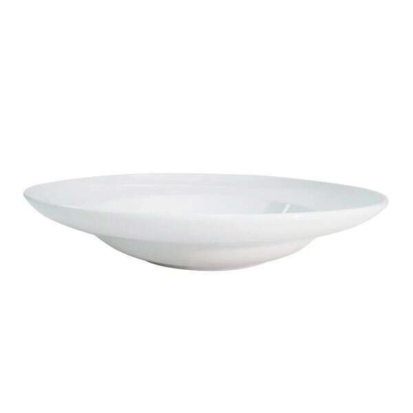 C.A.C. RCN-135, 12 Oz 9-Inch Porcelain Mediterranean Pasta Bowl, 2 DZ/CS