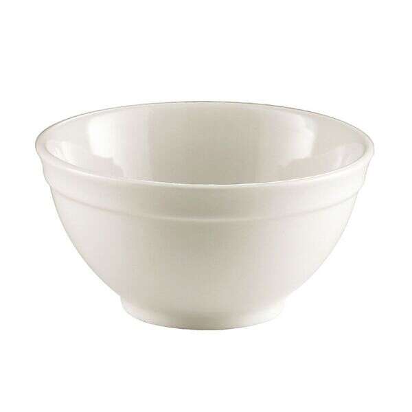 C.A.C. RCN-B407, 32 Oz 7.12-Inch Porcelain Stacking Bowl, 2 DZ/CS