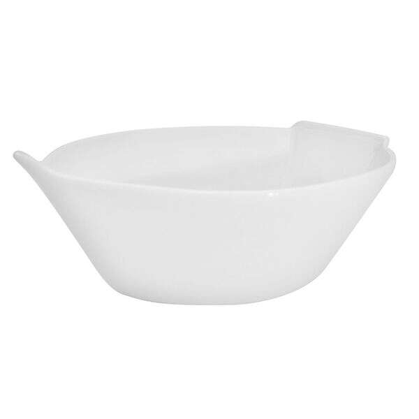 C.A.C. RCN-BT5, 10 Oz 5.5-Inch Porcelain Boat Bowl, 3 DZ/CS