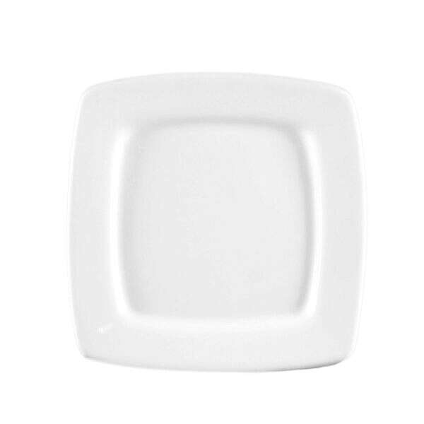 C.A.C. RCN-S21Q, 11.87-Inch Porcelain Square In Square Plate, DZ