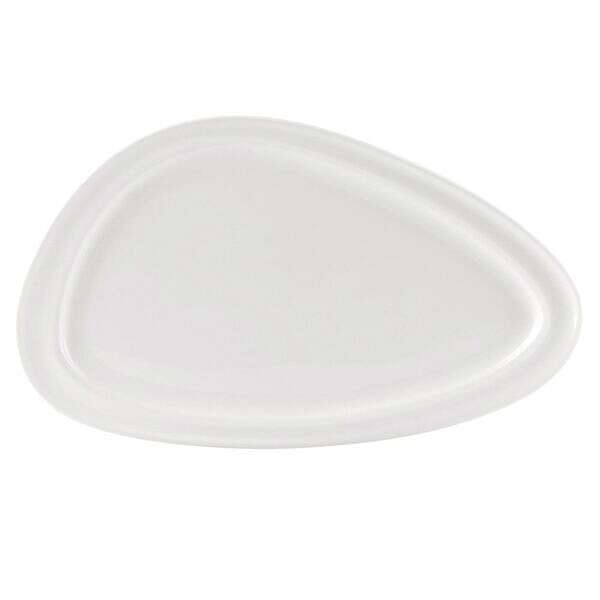 C.A.C. RCN-T41, 13.87-Inch Porcelain Teardrop Plate, DZ
