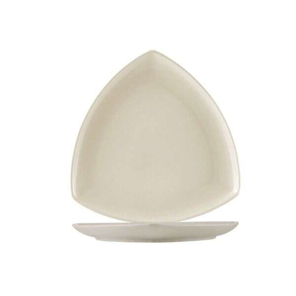 C.A.C. REC-CT8, 8-Inch Stoneware Coupe Triangular Plate, 2 DZ/CS