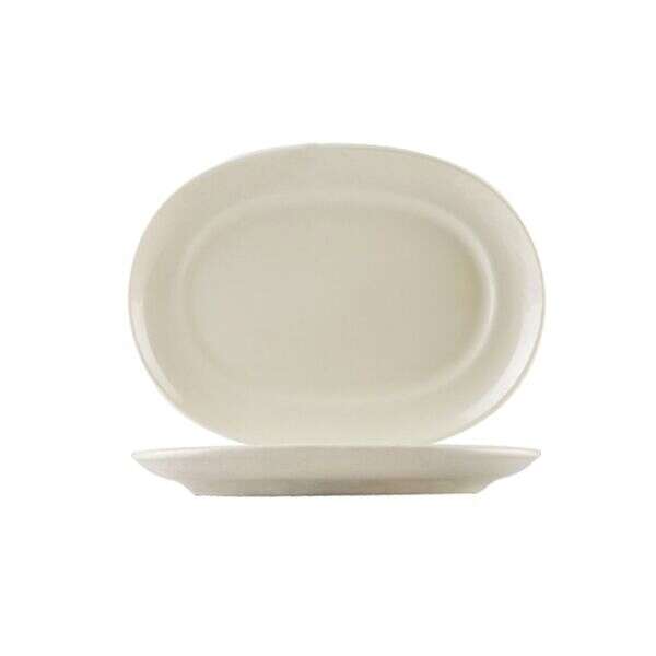 C.A.C. REC-D13, 12-Inch Stoneware D-End Platter, DZ