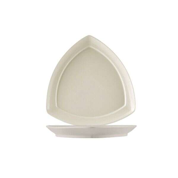 C.A.C. REC-T21, 12-Inch Stoneware Triangular Plate, DZ