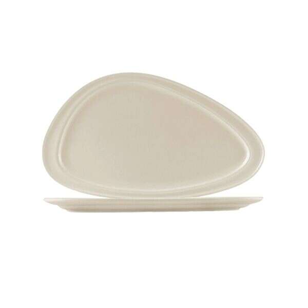 C.A.C. REC-T61, 16.5-Inch Stoneware Teardrop Plate, DZ