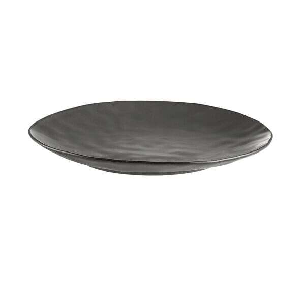 C.A.C. RFR-21, 12-Inch Stoneware Dark Green Plate, DZ