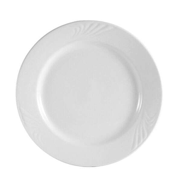 C.A.C. RSV-7, 7.25-Inch Porcelain Dinner Plate, 3 DZ/CS