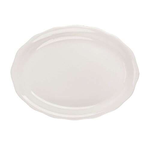 C.A.C. SC-14, 12.62-Inch Stoneware Oval Platter, DZ