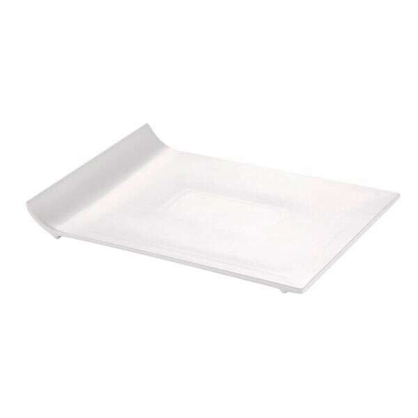 C.A.C. SF-P25, 14-Inch Porcelain Rectangular Flat Platter, DZ