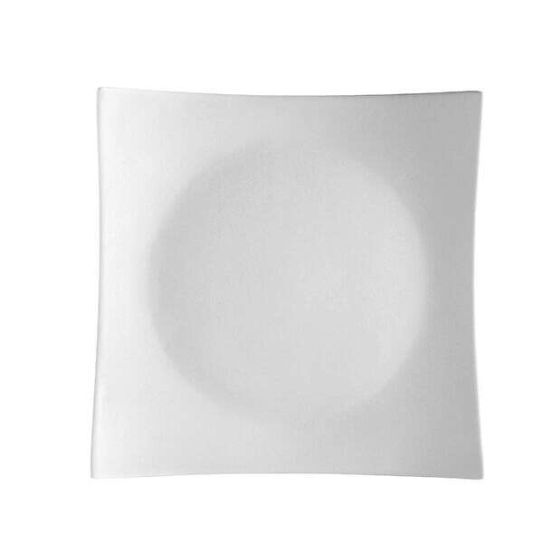C.A.C. SHA-8, 9-Inch Porcelain Square Plate, 2 DZ/CS