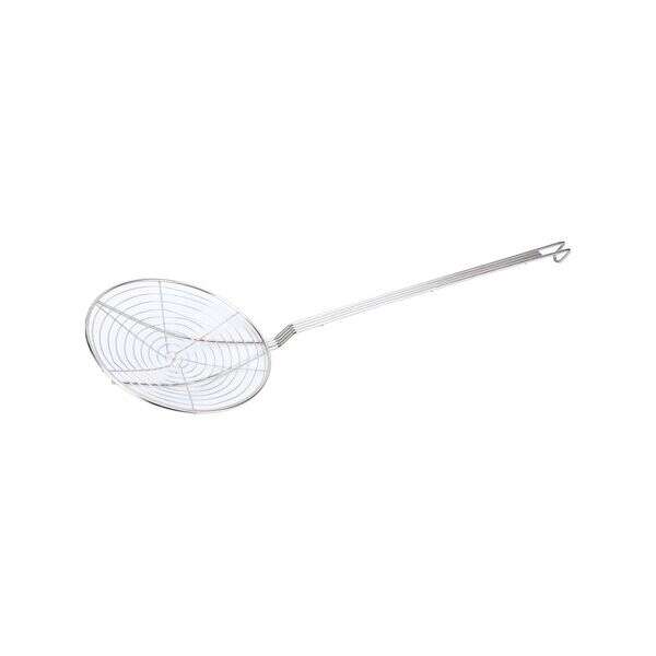 C.A.C. SKSP-07, 7-inch Nickel-Plated Metal Round Spiral Wire Skimmer
