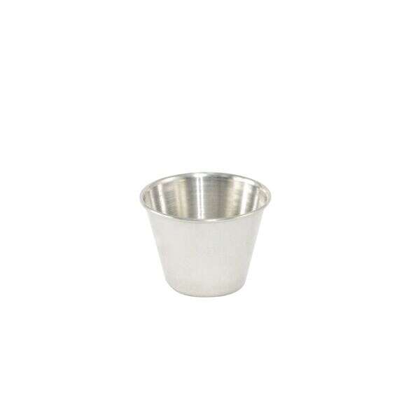 C.A.C. SSCP-25, 2.5 Oz Stainless Steel Sauce Cup, DZ