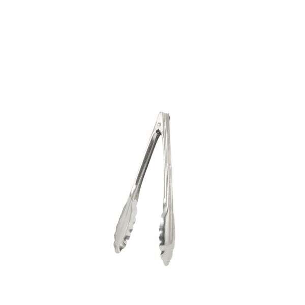 C.A.C. SSUT-9-12, 9.5-inch Stainless Steel Extra Heavy-Duty Utility Tong