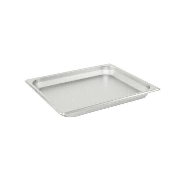C.A.C. STPH-22-1, 1.25-inch Stainless Steel Half-Size 22 Gauge Anti-Jam Steam Table Pan