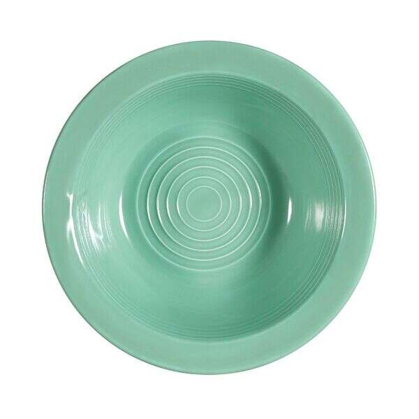 C.A.C. TG-10-G, 13 Oz 6.62-Inch Porcelain Green Grapefruit Dish, 3 DZ/CS