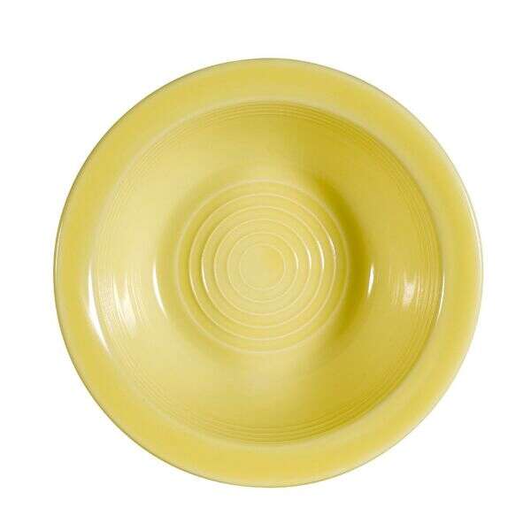 C.A.C. TG-10-SFL, 13 Oz 6.62-Inch Porcelain Sunflower Grapefruit Dish, 3 DZ/CS