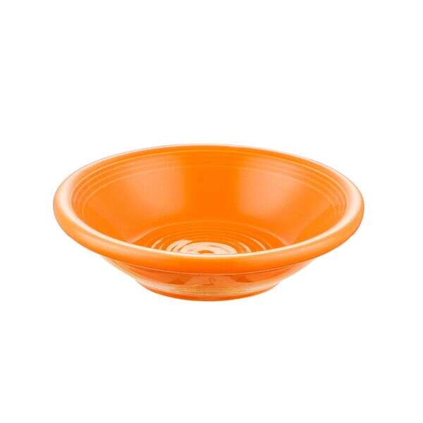 C.A.C. TG-11-TNG, 5 Oz 4.75-Inch Porcelain Tangerine Fruit Dish, 3 DZ/CS