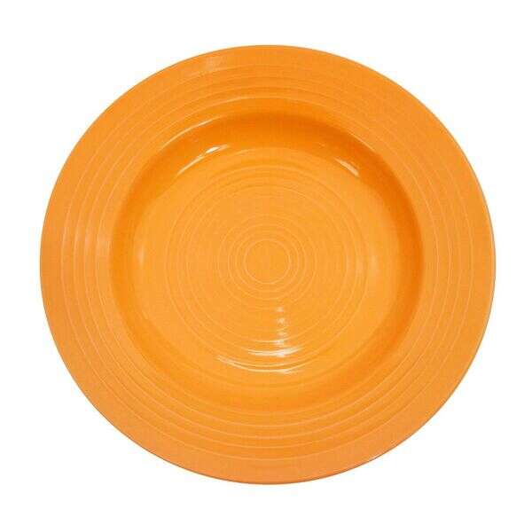 C.A.C. TG-120-TNG, 22 Oz 12-Inch Porcelain Tangerine Pasta Bowl, DZ
