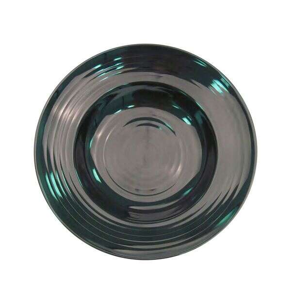 C.A.C. TG-3-BLK, 9 Oz 9-Inch Porcelain Black Pasta Bowl, 2 DZ/CS