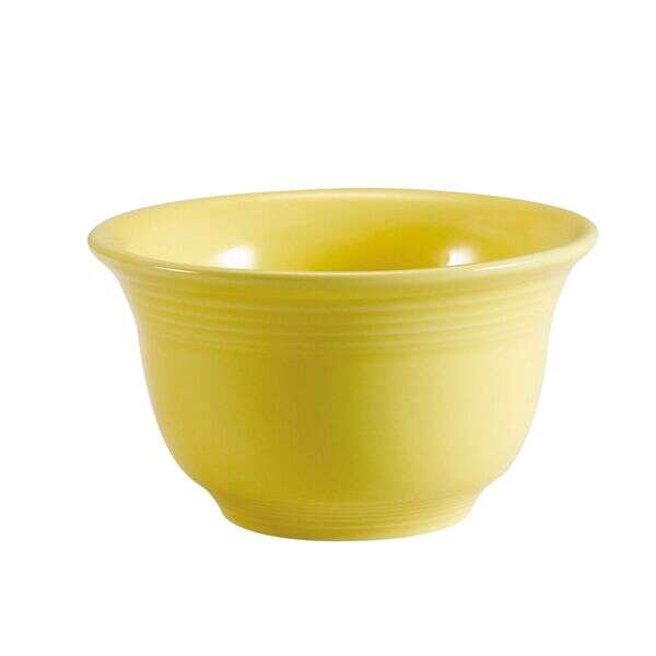 C.A.C. TG-4-SFL, 7.5 Oz 4.12-Inch Porcelain Sunflower Bouillon Cup, 3 DZ/CS