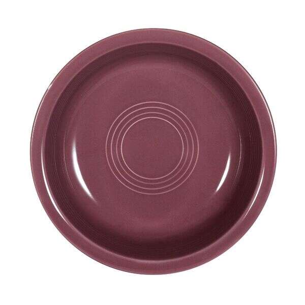 C.A.C. TG-B7-PLM, 20 Oz 7.25-Inch Porcelain Plum Nappie, 2 DZ/CS