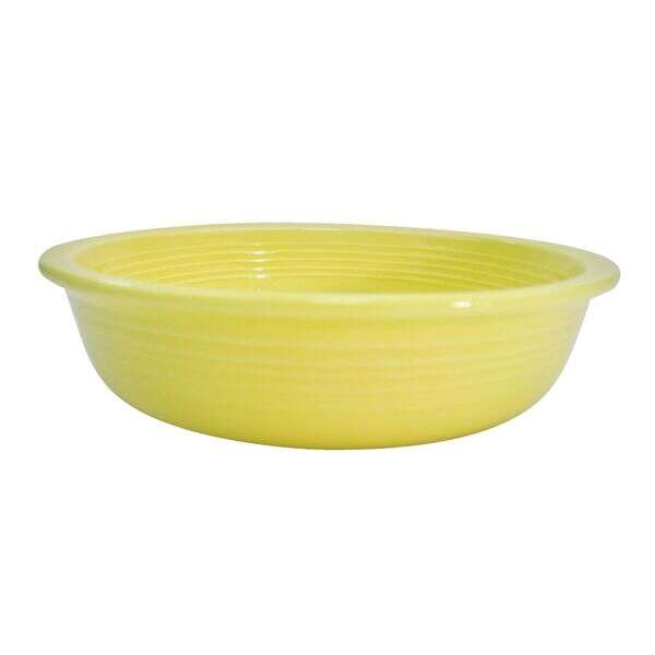 C.A.C. TG-B7-SFL, 20 Oz 7.25-Inch Porcelain Sunflower Nappie, 2 DZ/CS