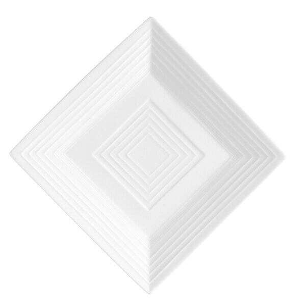 C.A.C. TGO-SQ9, 9-Inch Porcelain Square Plate, 2 DZ/CS