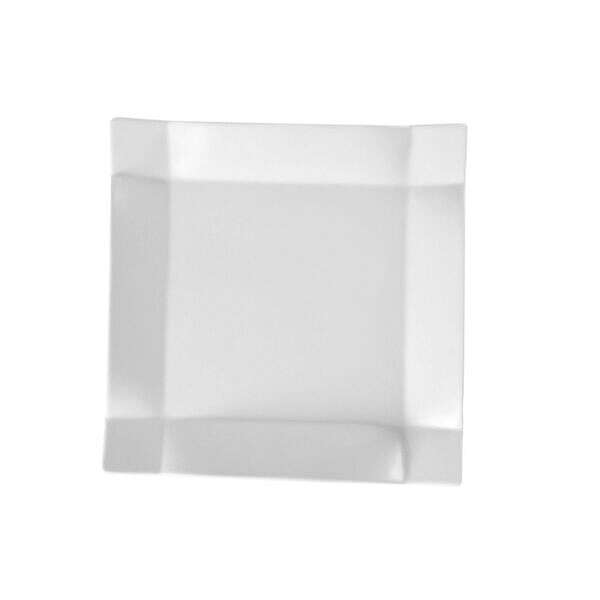 C.A.C. TMS-8, 8-Inch Porcelain Square Plate, 3 DZ/CS
