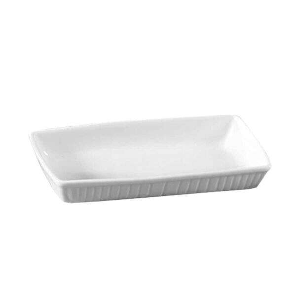 C.A.C. TSP-7, 15.5-Inch Porcelain Rectangular Serving Tray, DZ