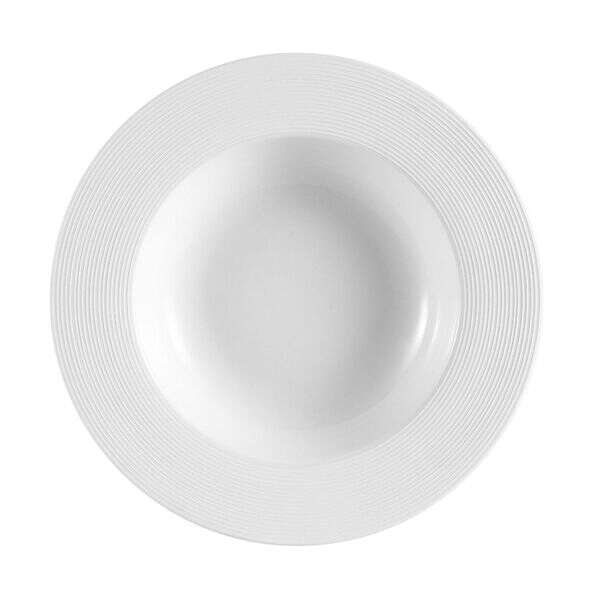 C.A.C. TST-110, 16 Oz 11-Inch Porcelain Pasta Bowl, DZ