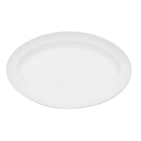 C.A.C. TST-13, 11.25-Inch Porcelain Oval Platter, DZ