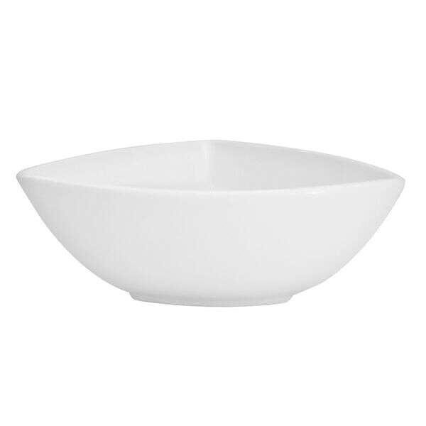 C.A.C. TUP-B10, 76 Oz 10.25-Inch Porcelain Triangular Bowl, DZ