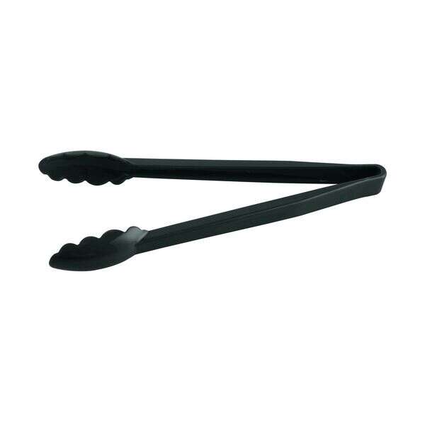 C.A.C. UTKU-12BK, 12-inch Plastic Black Utility Tong