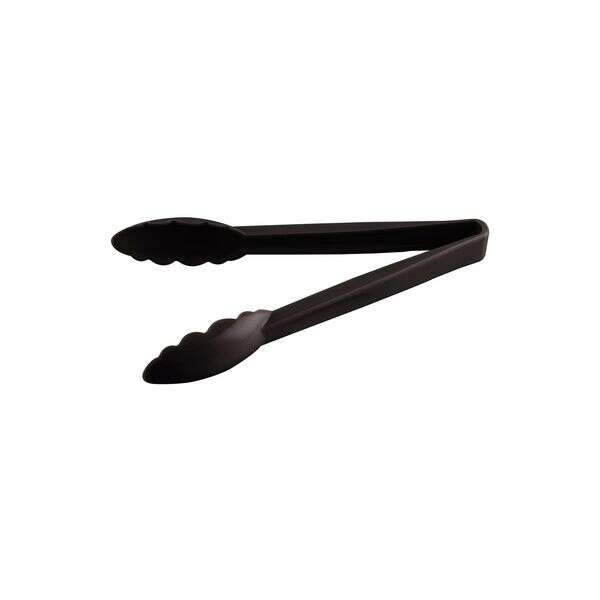 C.A.C. UTKU-9BK, 9-inch Plastic Black Utility Tong