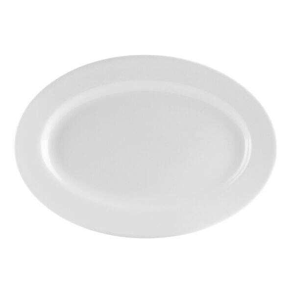 C.A.C. UVS-13, 11.75-Inch Porcelain Oval Platter, DZ