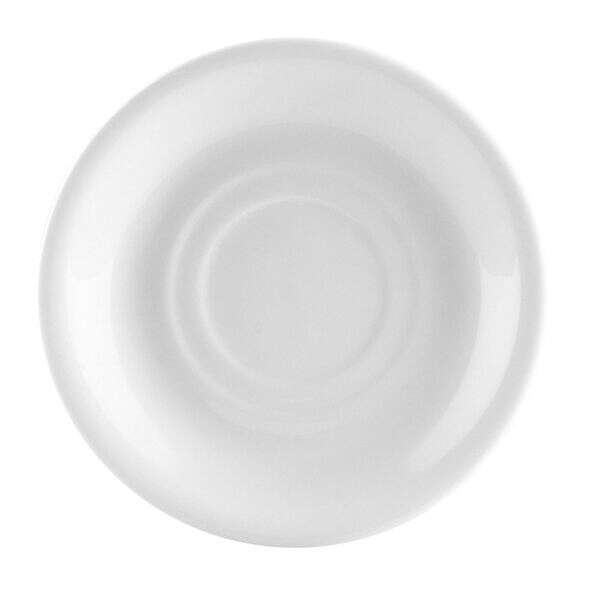 C.A.C. UVS-2, 6-Inch Porcelain Saucer for UVS-1 Cup, 3 DZ/CS