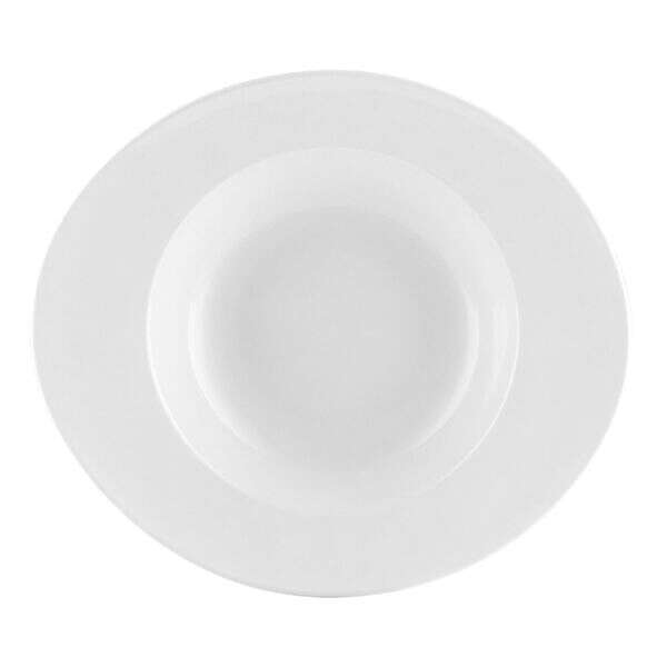C.A.C. UVS-OV120, 23 Oz 12-Inch Porcelain Oval Pasta Bowl, DZ