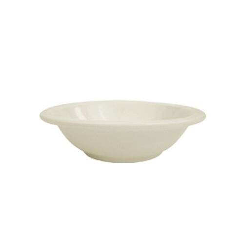C.A.C. WAS-11, 5 Oz 4.62-Inch Porcelain Fruit Dish with Narrow Rim, 3 DZ/CS