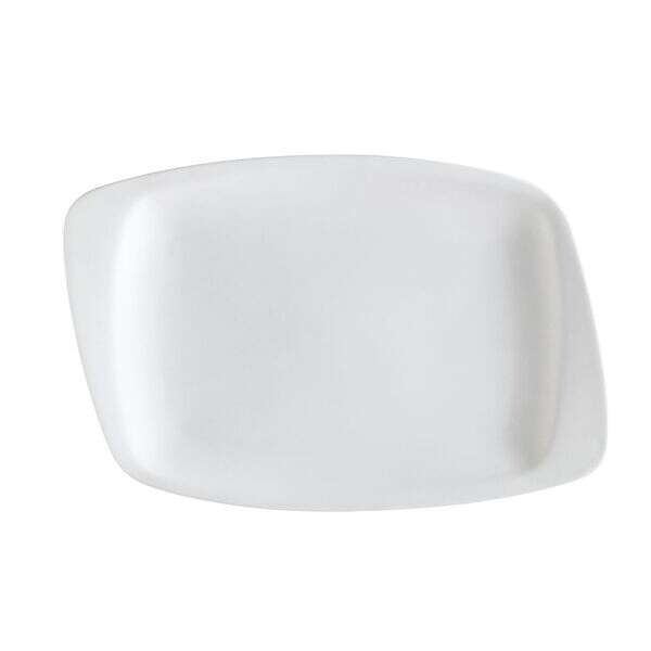C.A.C. WH-14, 13.5-Inch Porcelain Rectangular Platter, DZ