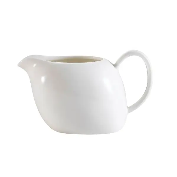 C.A.C. WH-PC, 6 Oz 5.25-Inch Porcelain Milk Creamer, 3 DZ/CS