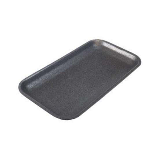 CKF 17SBK, #17S Black Foam Meat Tray, 1000/CS