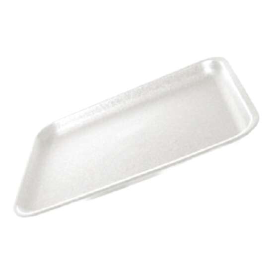 CKF 20SW, 8.75x6.6x0.8-Inch #20S White Foam Meat Trays, 500/PK