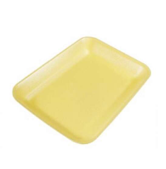 CKF 2Y, 8.25x5.75x0.75-Inch #2 Yellow Foam Meat Trays, 500/PK