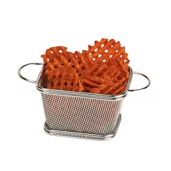 Clipper Mill Stainless Steel Fry Serving Basket w/ 2 Handles