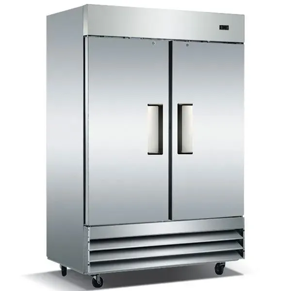 Coldline C-2FE 54-inch Double Solid Door Reach-In Freezer