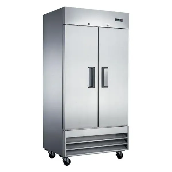 Coldline C35F 40-inch Double Solid Door Reach-In Freezer, 35 Cu.ft.