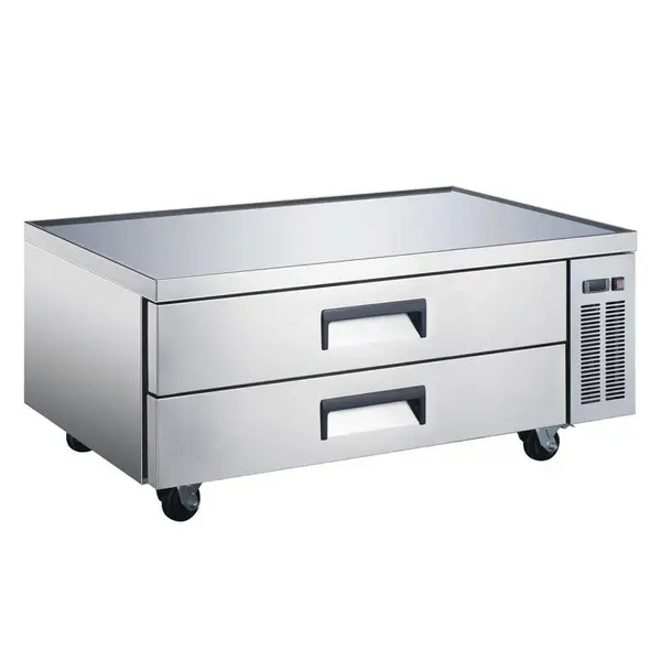 Coldline CB60, 60-Inch Two Drawer Refrigerated Chef Base Equipment Stand