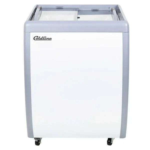 Coldline DP-160, 26-Inch 4-Tub Ice Cream Dipping Cabinet Freezer