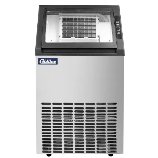 Coldline EIC100, 18-Inch 100 lb. Commercial Crescent Ice Machine, Air Cooled